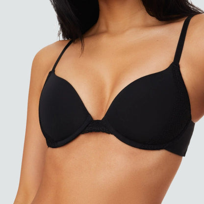 Lace Lift Up Bra Black