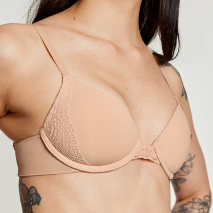 Lace Lift Up Bra Buff