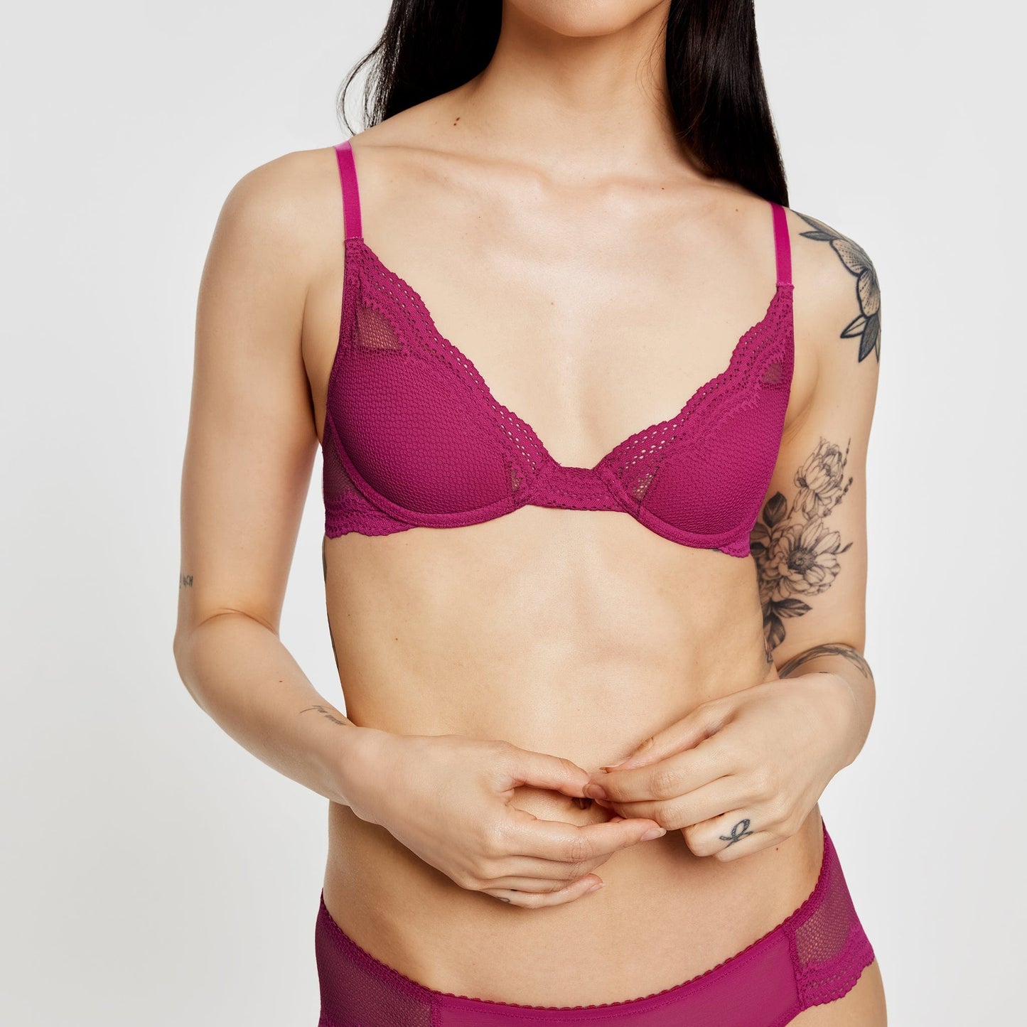 Signature All You Bra Cerise