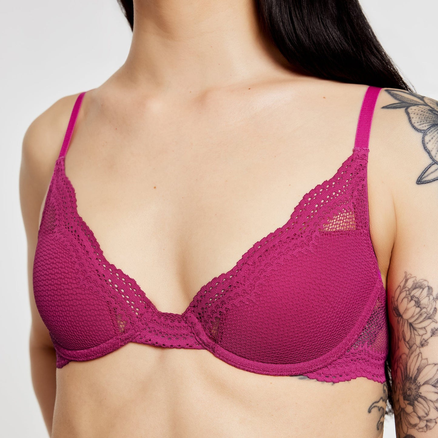 Signature All You Bra Cerise