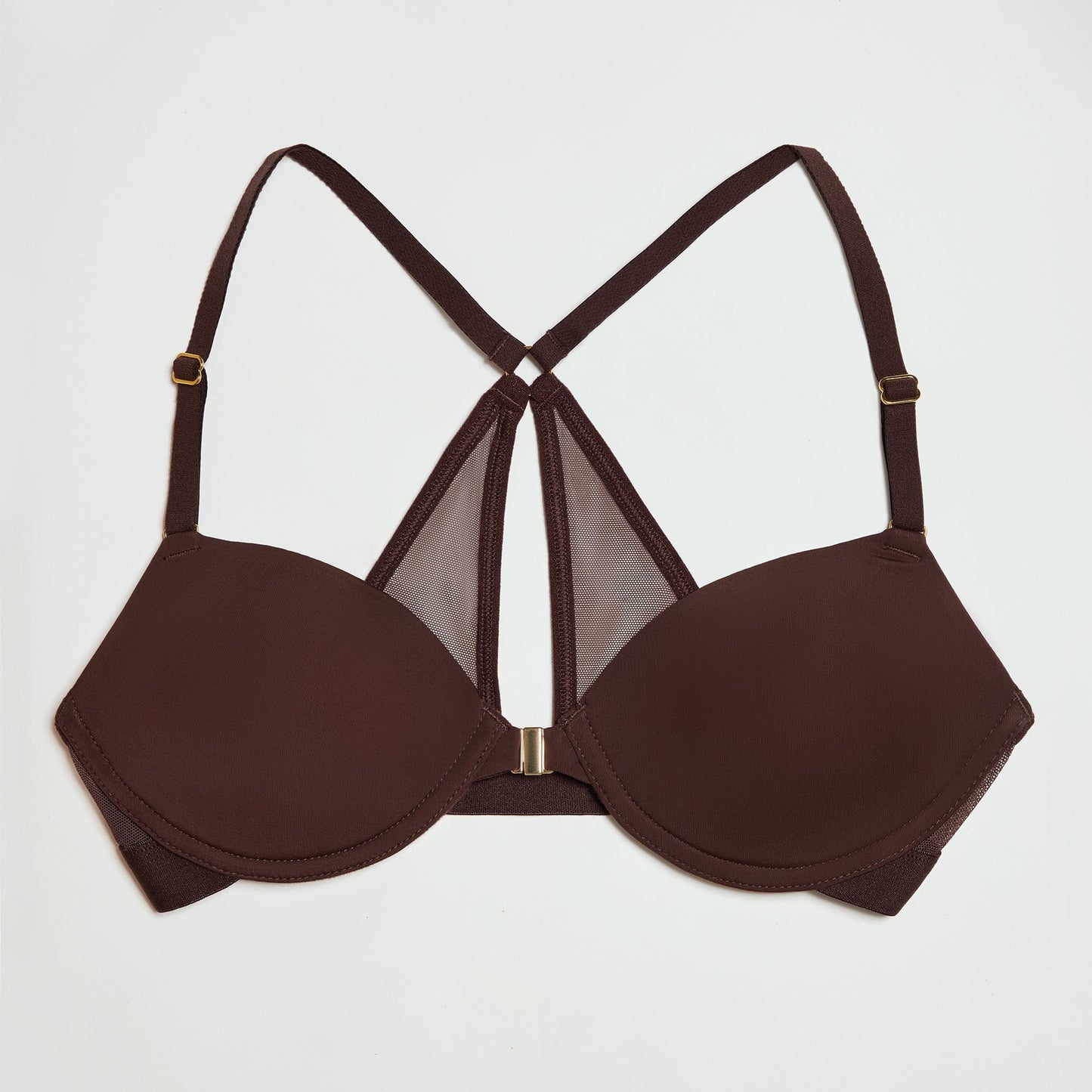 Ultimate Racerback T-Shirt Bra Espresso