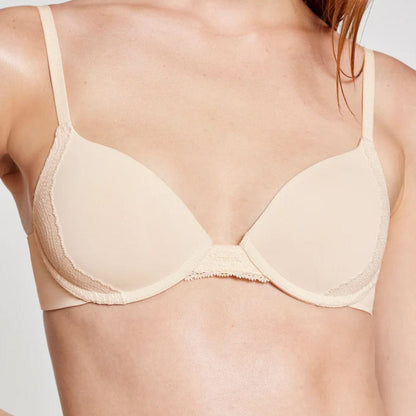 Lace Lift Up Bra Sand