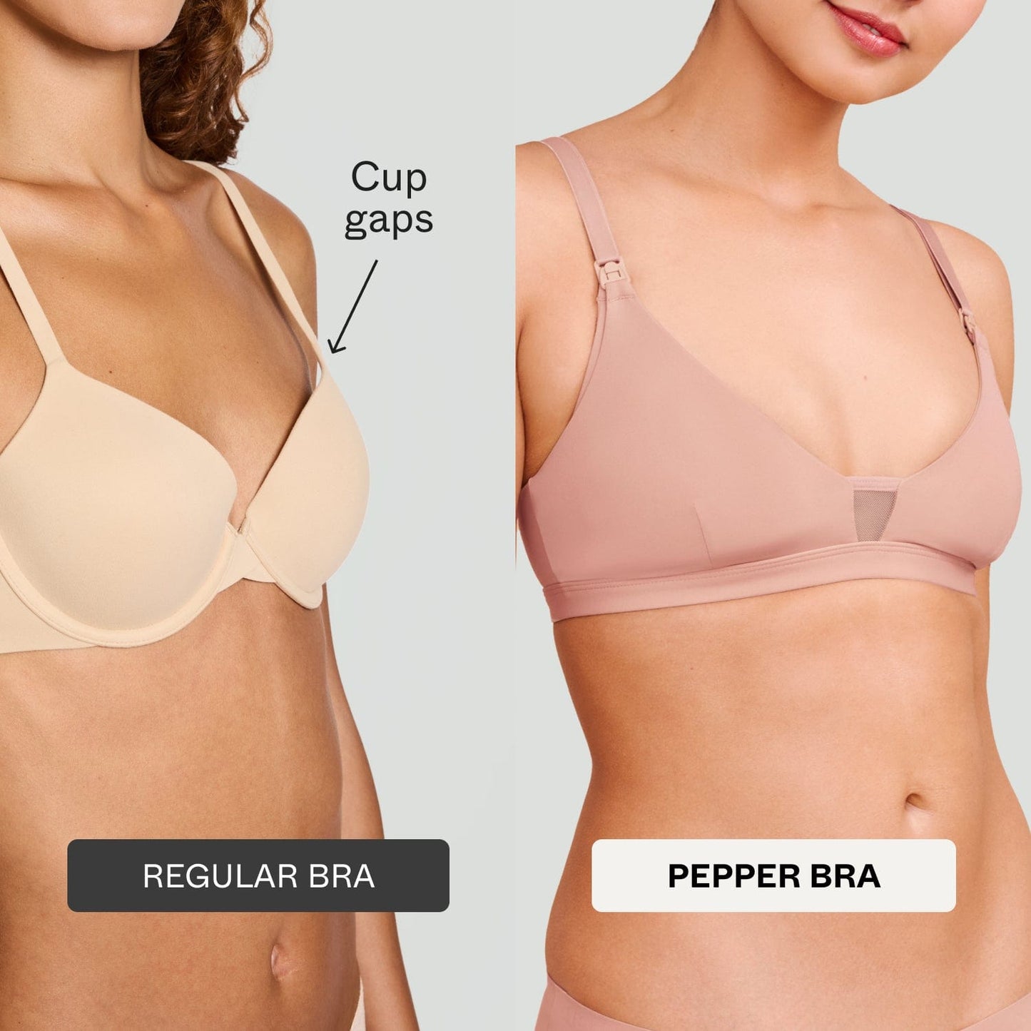 Nursing Wirefree Bra Sienna Rose